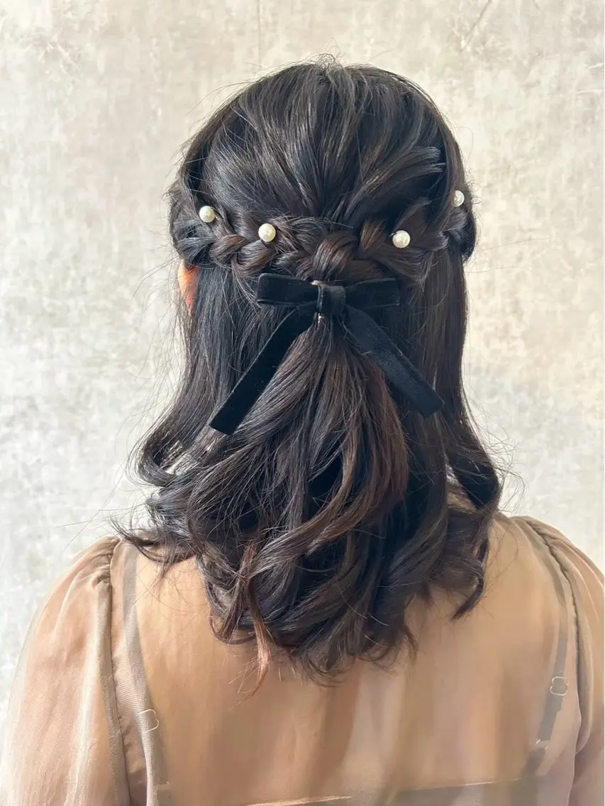 💍ヘアアレンジ⛪️ おろしヘアの写真
