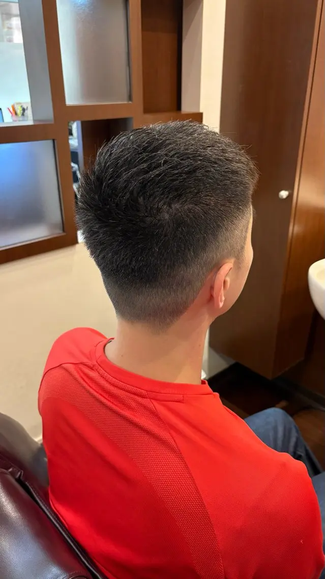 ショート コンダ フウマのヘアスタイル