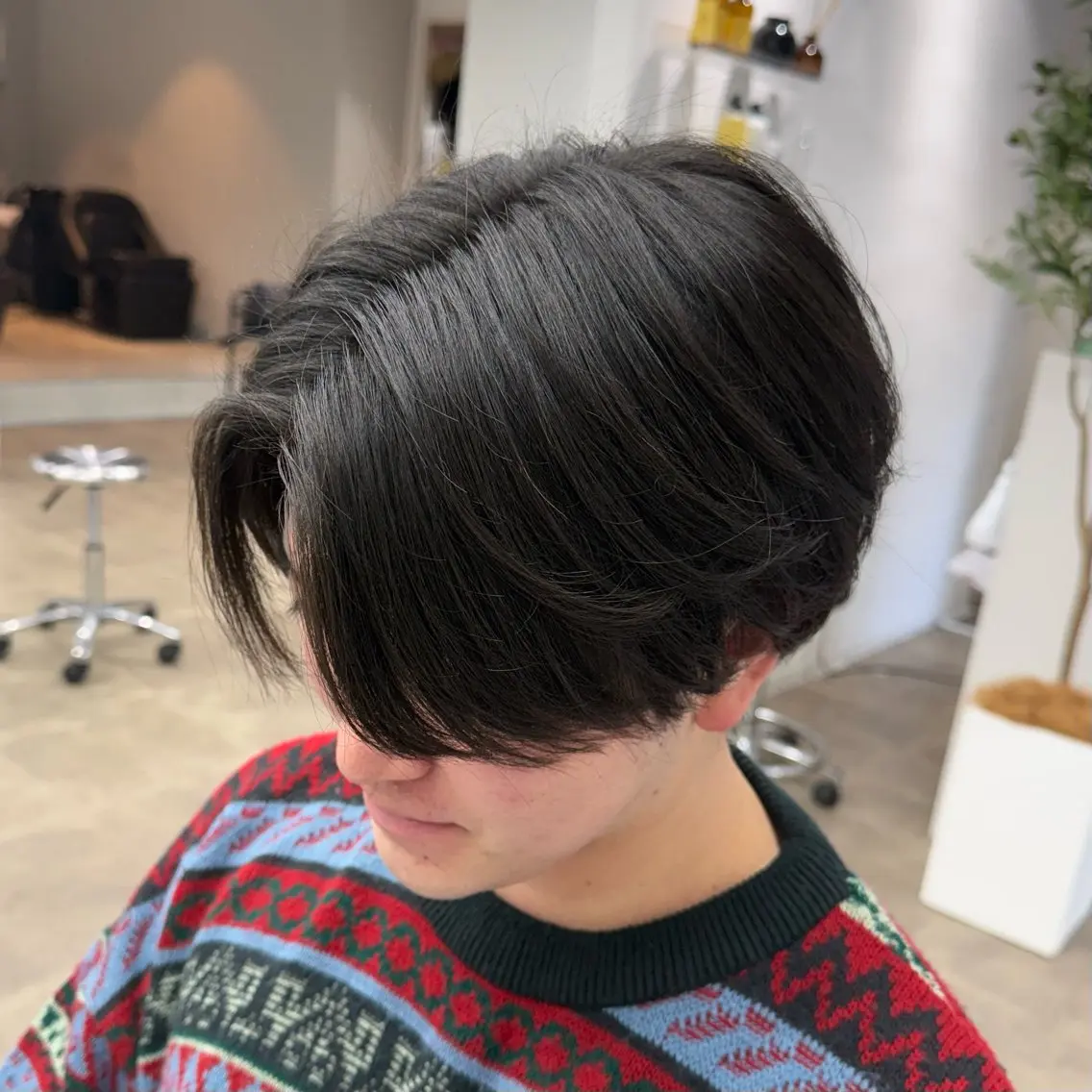 カット＋くせ毛を扱いやすくするコース【ナチュラルストレート】の写真