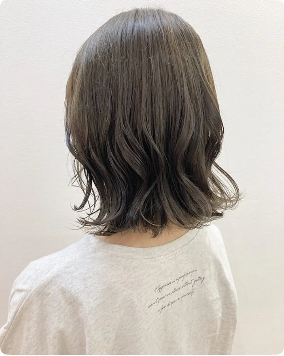 ミディアム カラー カット ヘアカラー トリートメント 店長 ✂️ムラカミ キラリのヘアスタイル