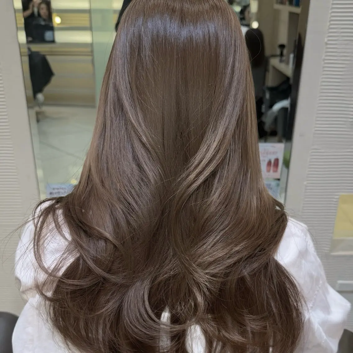 ミディアム カラー トリートメント 似合わせカラー/艶髪 /垢抜け／銀座/カナのヘアスタイル