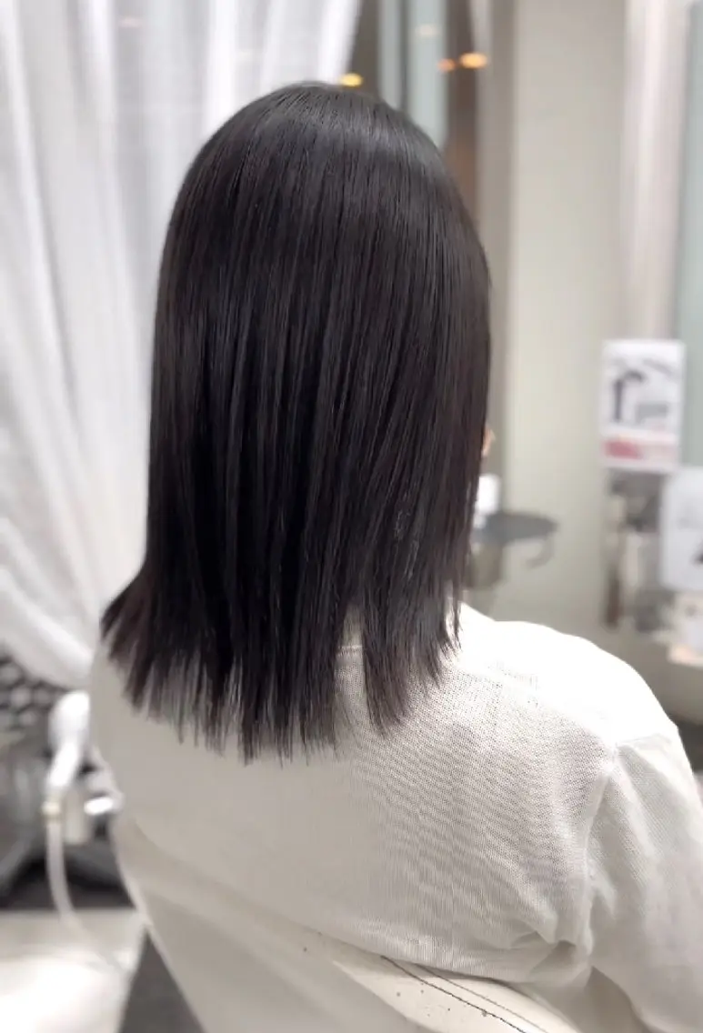 ミディアム 永島 妹のヘアスタイル