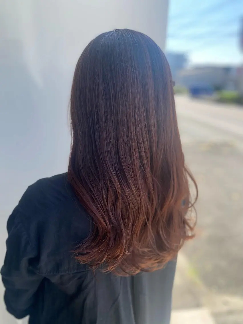 ロング カラー カット ヘアカラー トリートメント ◤ Jammin.◢ Mizuho.のヘアスタイル