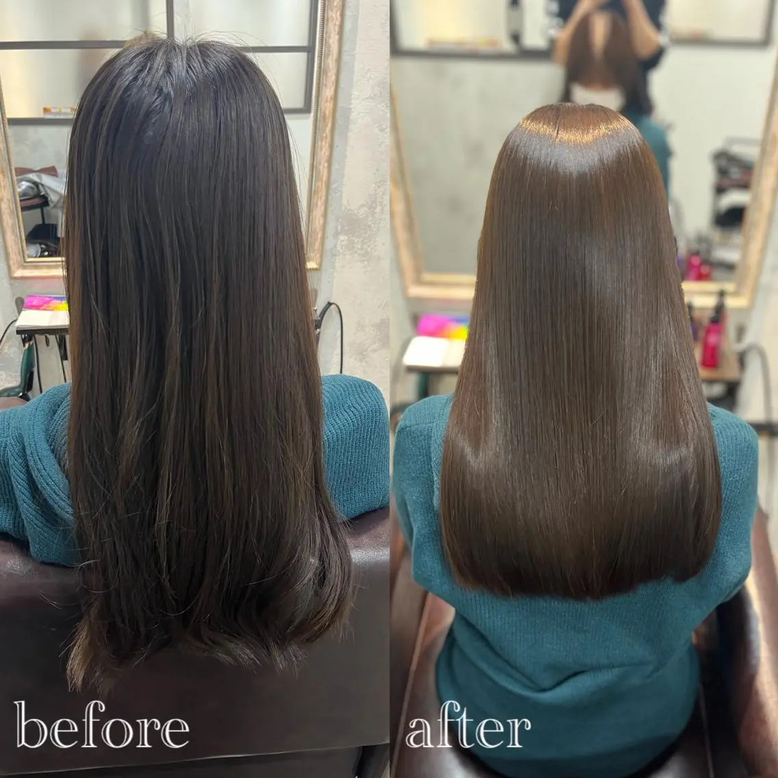 ロング 髪質改善 トリートメント ⚜髪質改善東京 エリア1🏅マコト⚜のヘアスタイル
