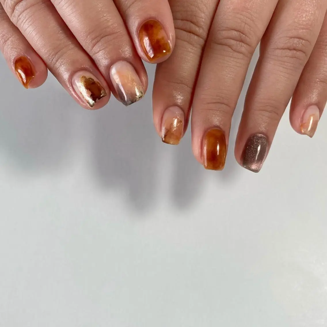 ネイル ニュアンスネイル ハンドネイル O. ERIKAのネイルデザイン