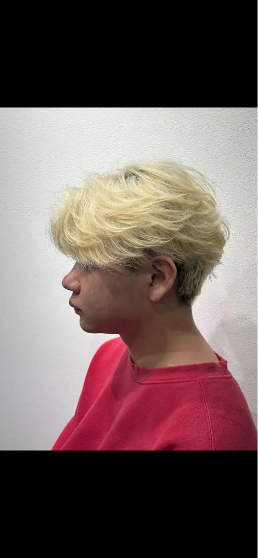 ショート カラー 【メンズパーマ特化】 中戸 滉のヘアスタイル