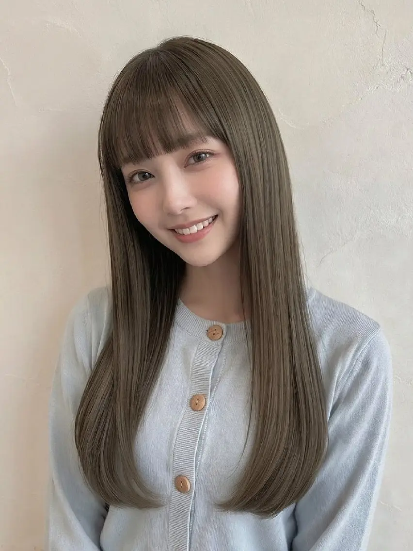 カット ヘアカラー トリートメント 【女性限定】 しおりのヘアスタイル