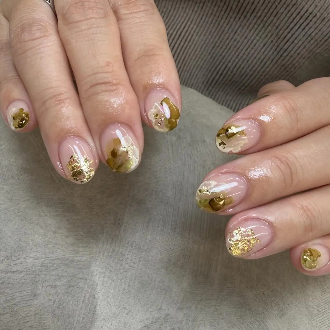 ネイル ニュアンスネイル ハンドネイル kyoko✨個性派 /ニュアンスのネイルデザイン