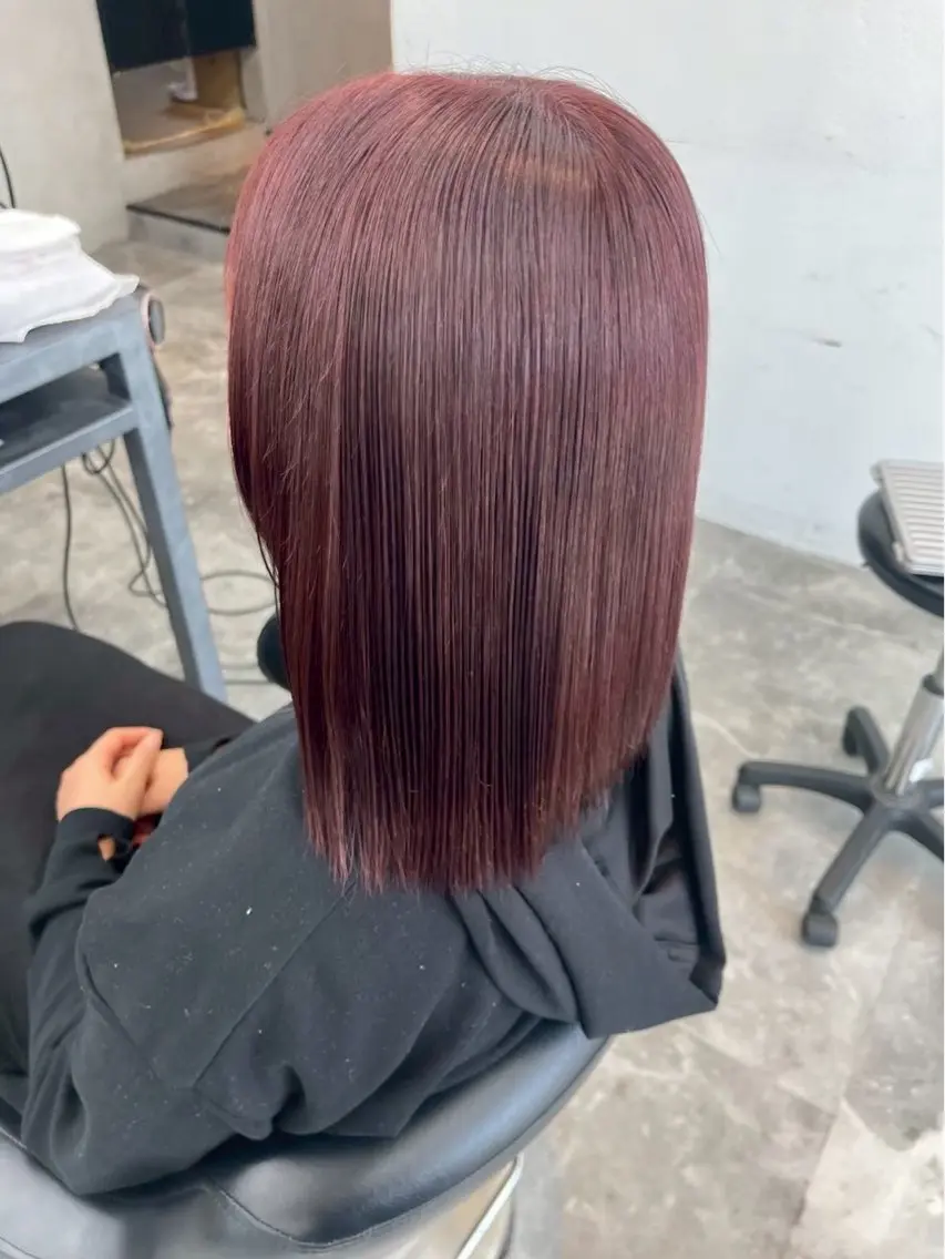 カラー 平岡 蒼偲のヘアスタイル