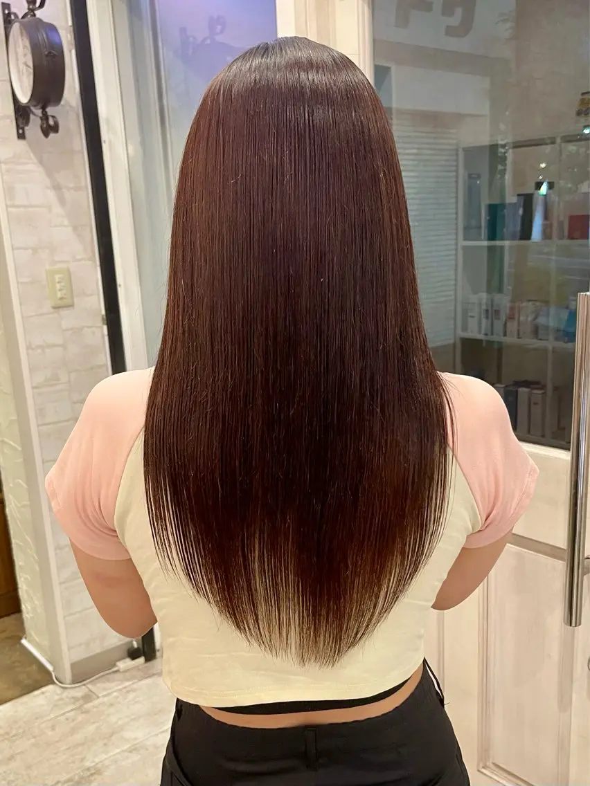ご新規様限定【🍨レディースカット+髪質改善システムトリートメント🫶】の写真