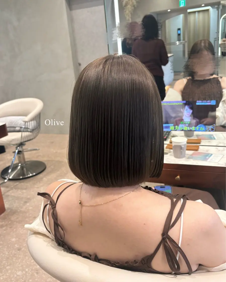 カラー ヘアカラー ユ ヅのヘアスタイル