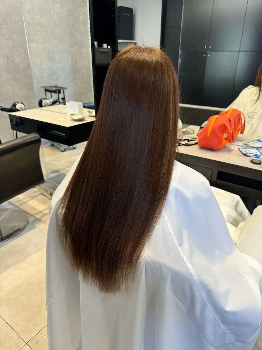 ロング プルエクステ エクステ ロング トリートメント エクステ sayaka 池袋店/カットモデルのヘアスタイル