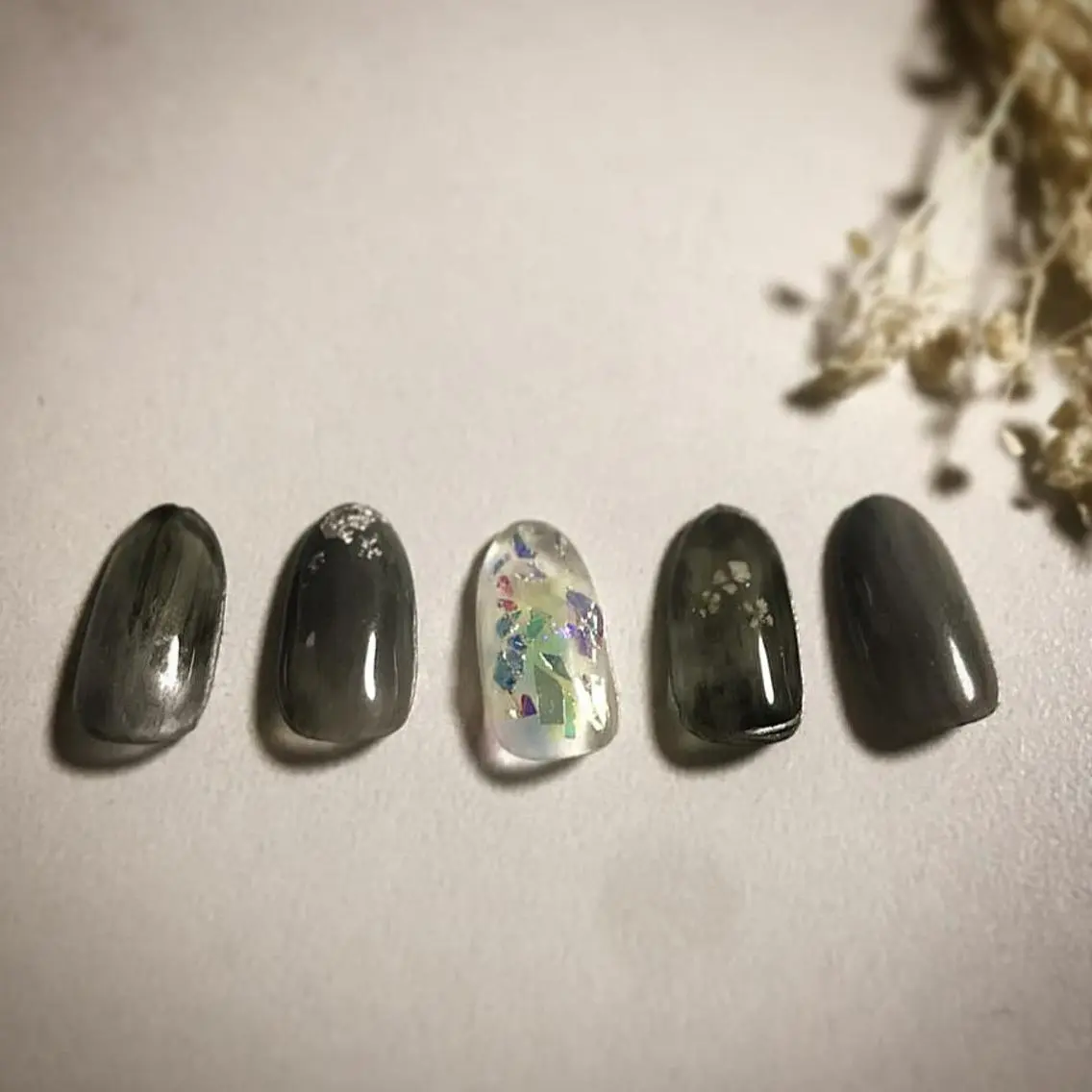 ネイル ニュアンスネイル ハンドネイル ハンドケア lylynail YUUKAのネイルデザイン