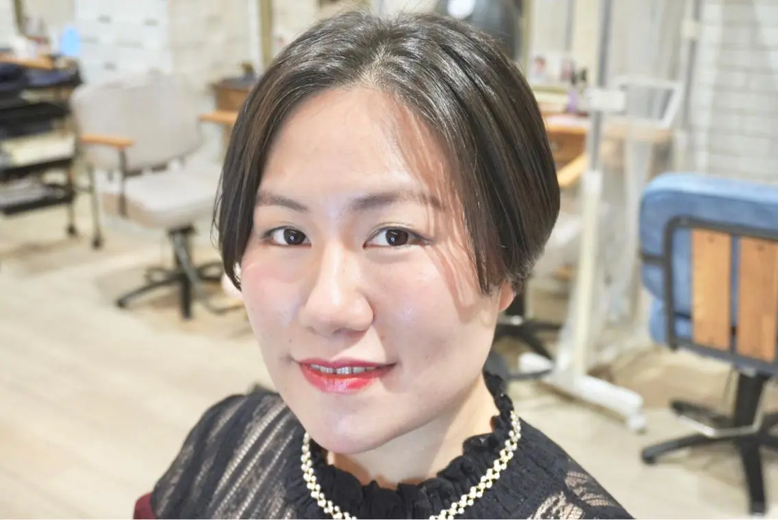 ショート ショートヘア ミヤザキ ユタカのヘアスタイル