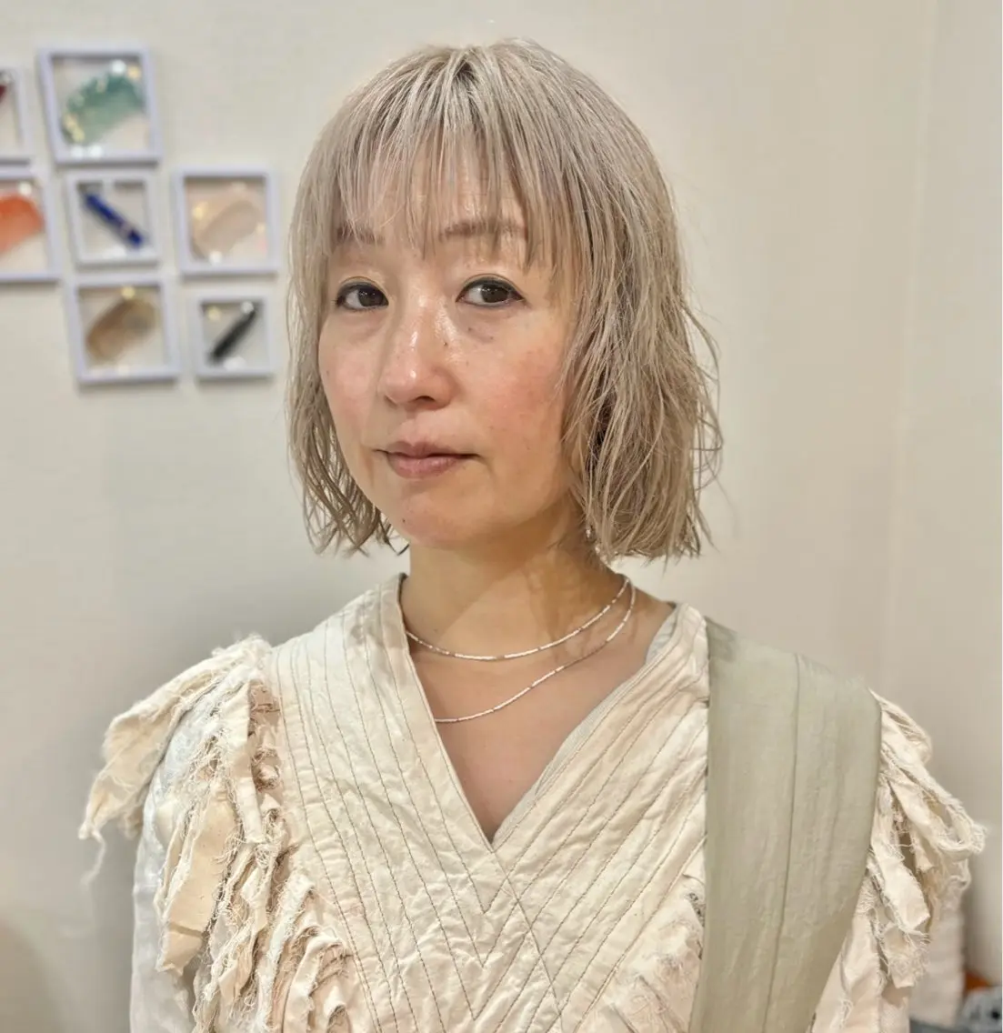 ショート カラー 大阪ヴィーガンサロン KANAKOのヘアスタイル