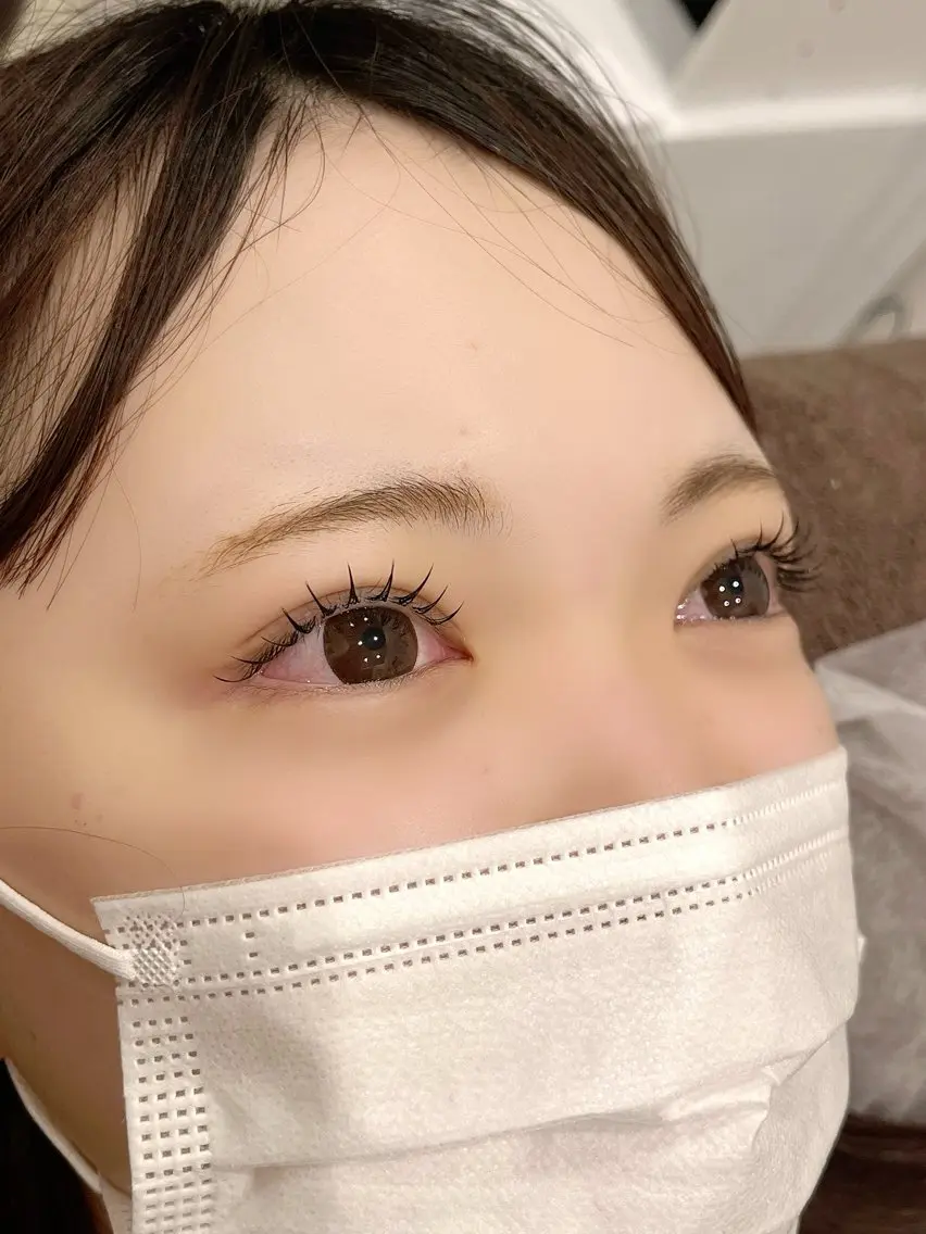マツエク・マツパ フラットラッシュ EYE405 fukuyamaのマツエク・マツパデザイン