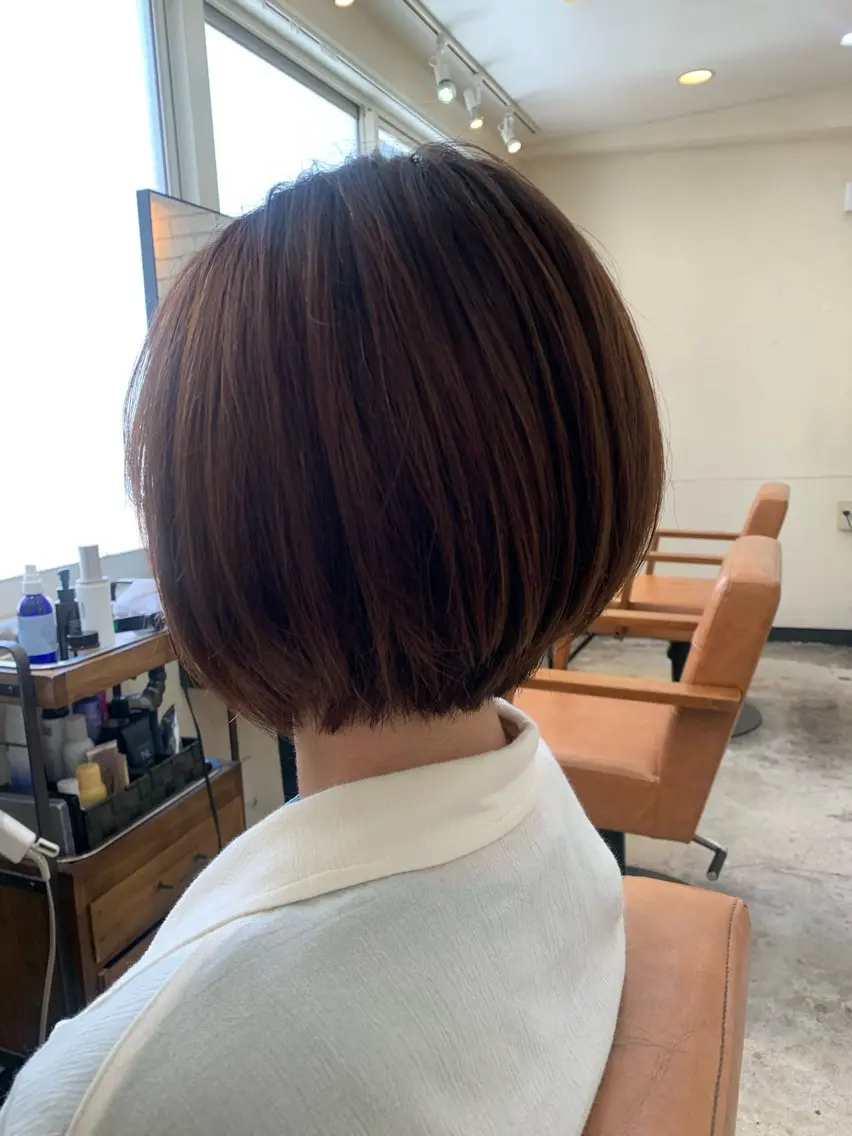 ショート カット レイヤーカット/ marie🐼のヘアスタイル