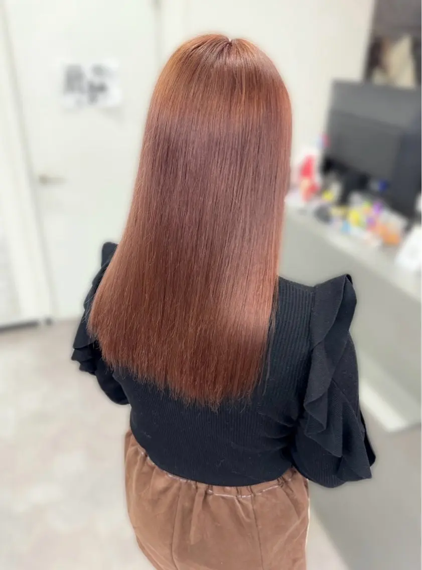 セミロング OZ 梅田店／ ユウリのヘアスタイル