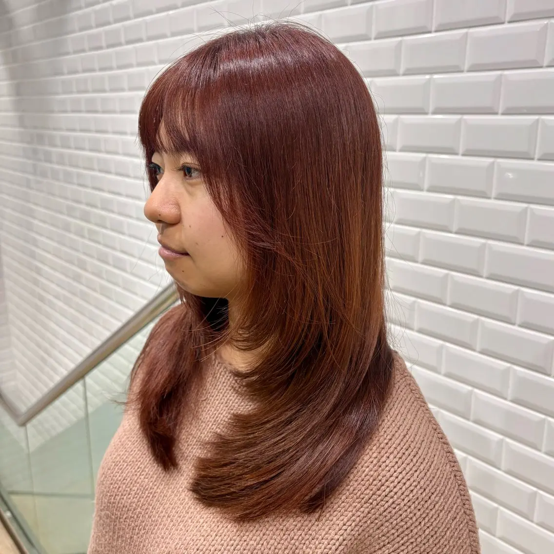 セミロング 横浜/ショート/ボブ 💫  西田 陸💫のヘアスタイル