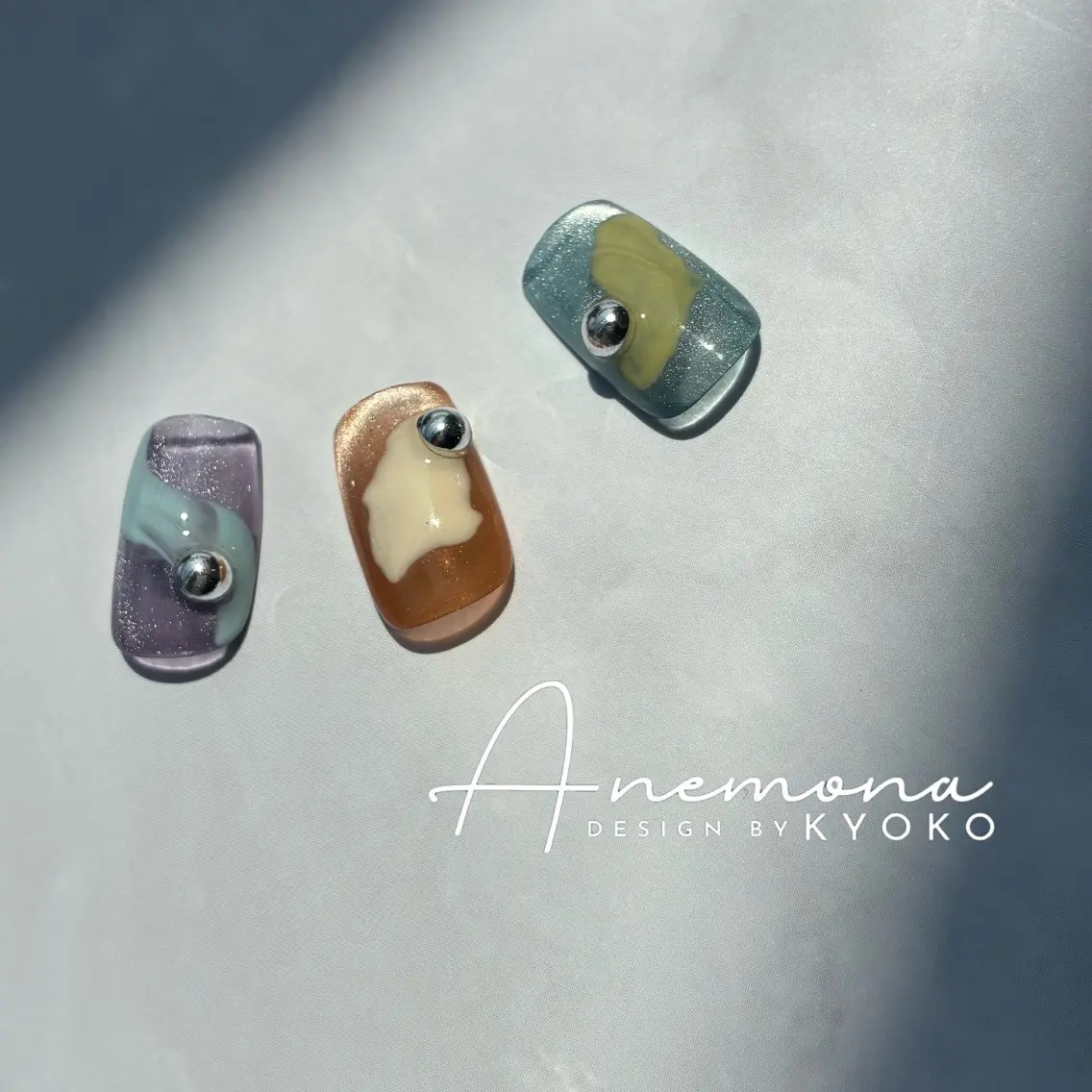 ネイル ハンドネイル 【ANEMONA】 Kyokoのネイルデザイン
