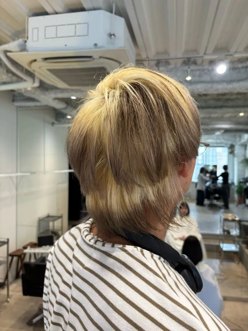カラー カット ヘアカラー ANY/須田麻人 /パーマスタイルのヘアスタイル