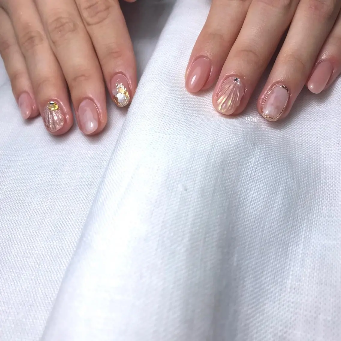 ネイル ハンドネイル chai nail _ai📍鶴橋のマツエク・マツパデザイン