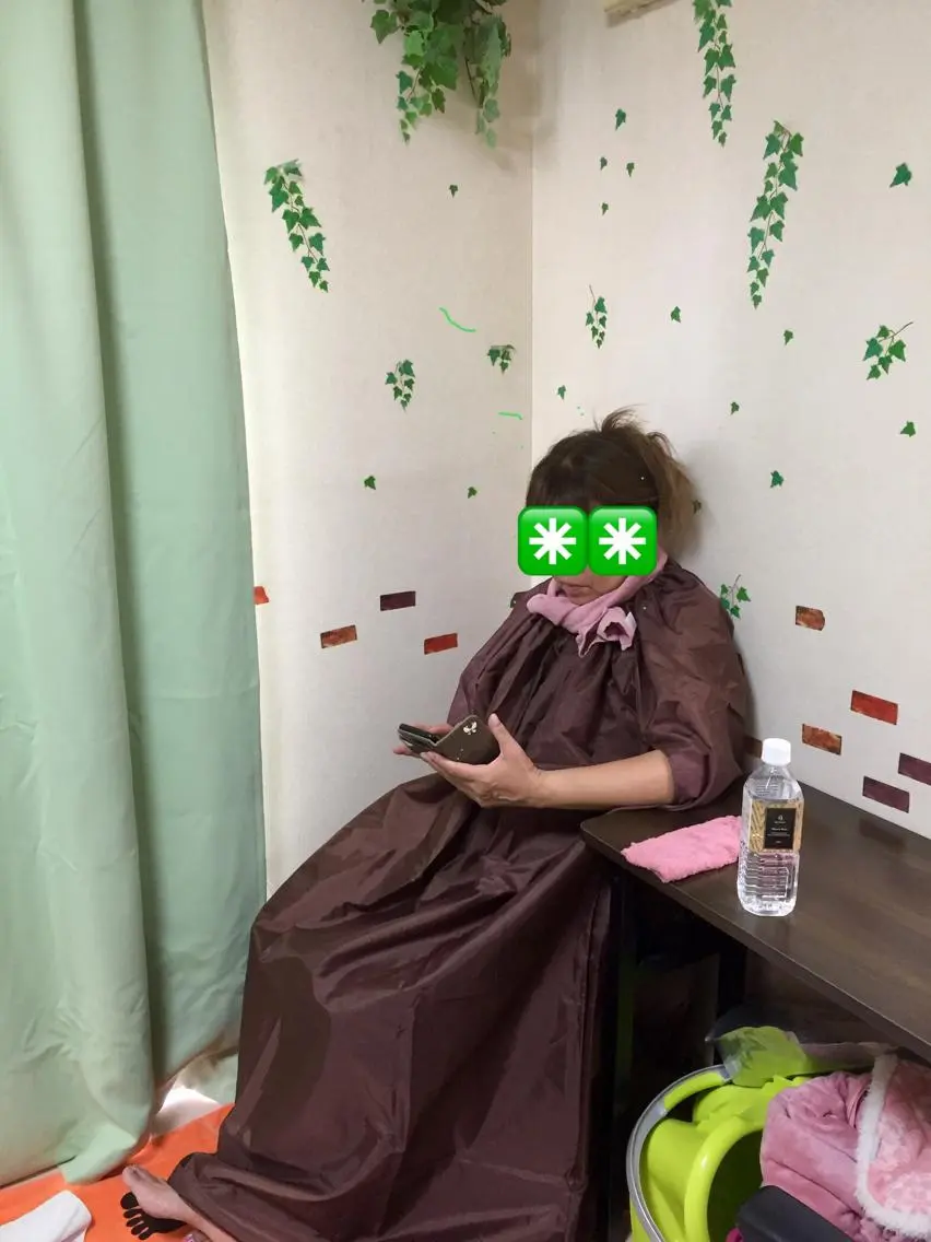 よもぎ蒸しの写真