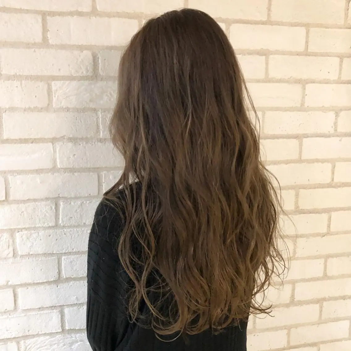 ロング カラー ベージュカラー カット ヘアカラー トリートメント 佐藤 高徳のヘアスタイル