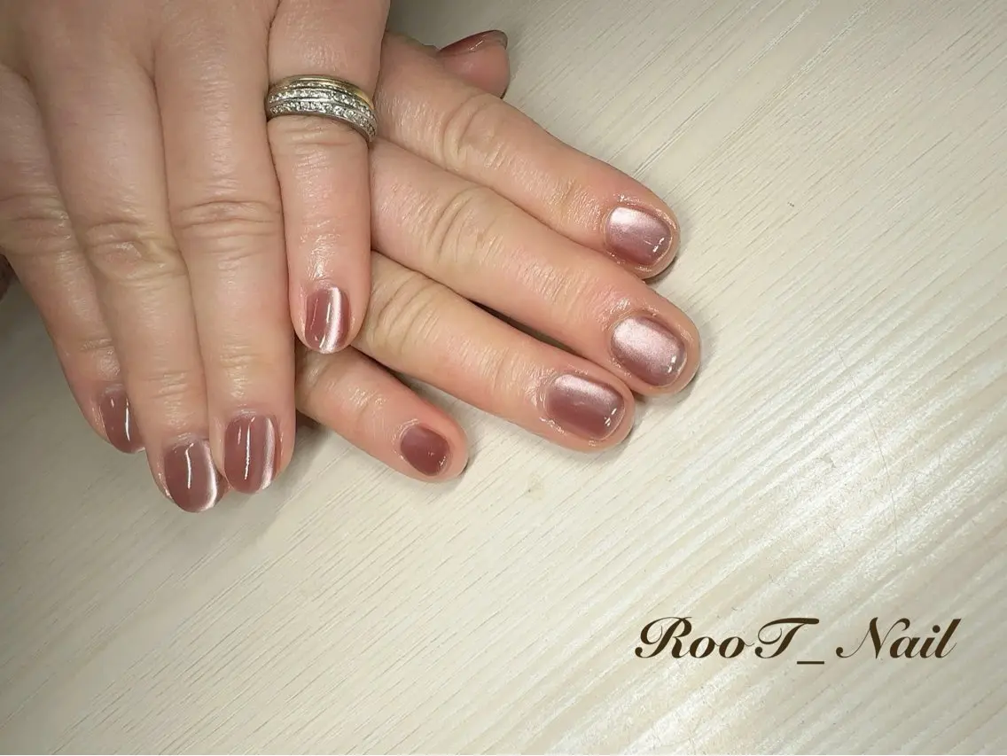 ネイル マグネットネイル ハンドネイル RooT Nailのネイルデザイン