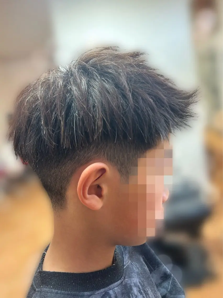 キッズ カット かぁちゃん 橋本のヘアスタイル