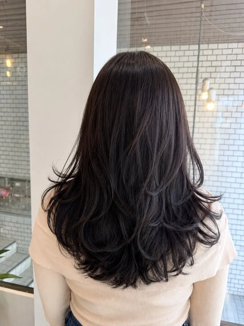 ロング カット suzuna ✩.*˚のヘアスタイル