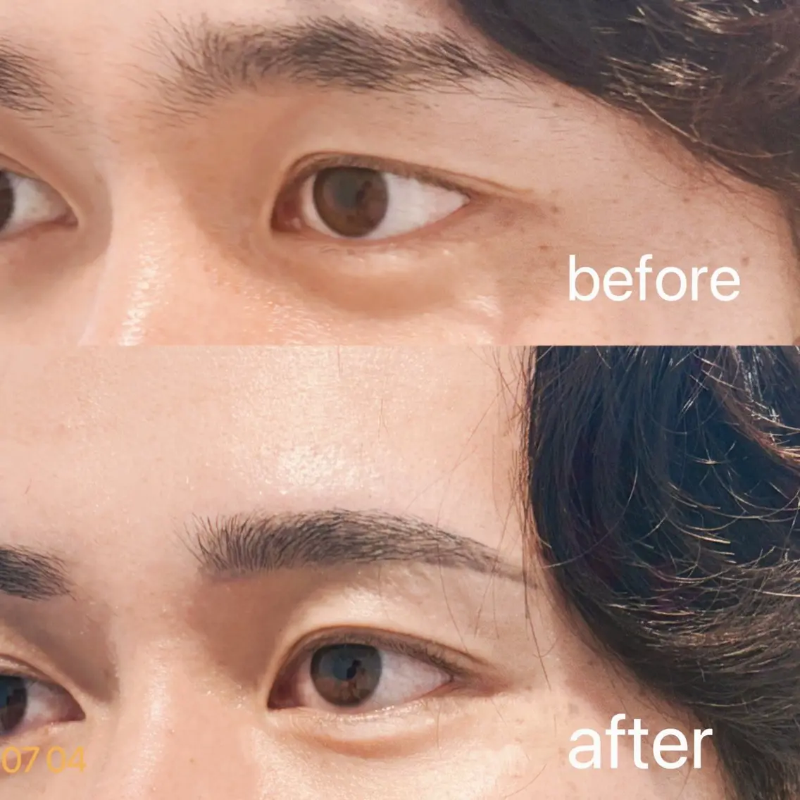 【メンズ限定🚹】ナチュラルまつげパーマ メンズの方でもナチュラルにお目元を大きく見せたい方👀必見です‼️の写真
