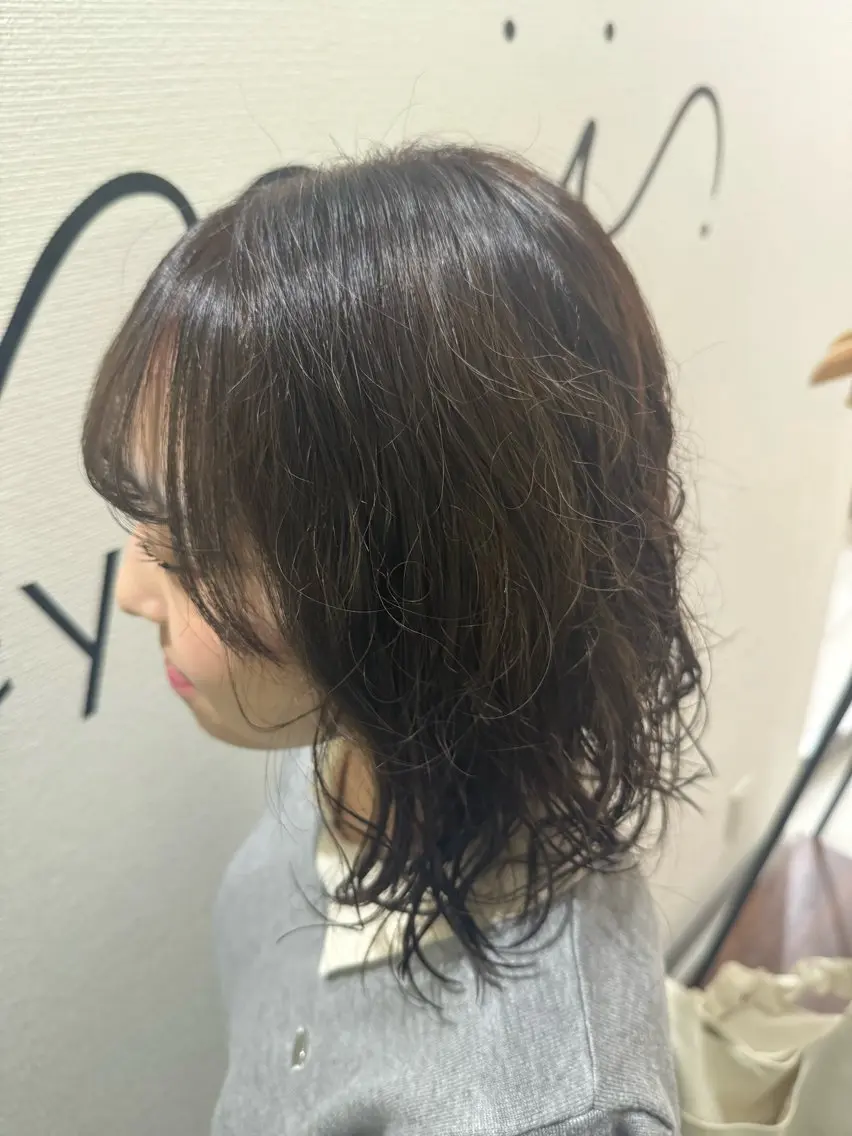 ミディアム 髪質改善✨️柴田 妃菜🧸のヘアスタイル