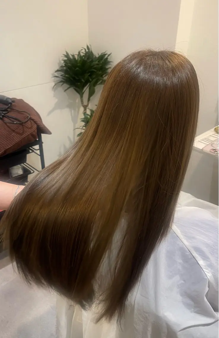 カラー ヘアカラー 池田 茉結のヘアスタイル