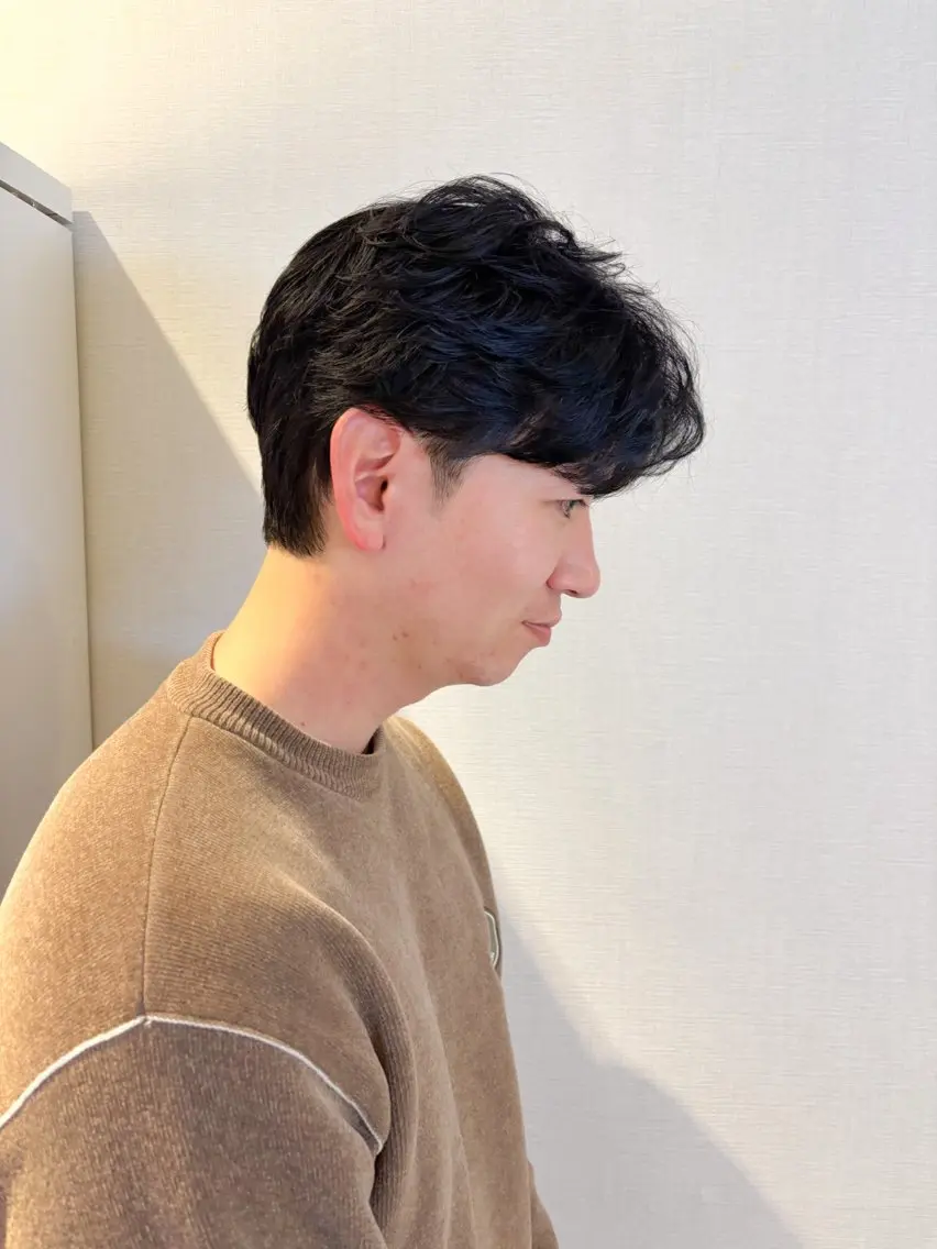 メンズ メンズパーマ Kaho🌼/メンズ ニュアンスパーマのヘアスタイル
