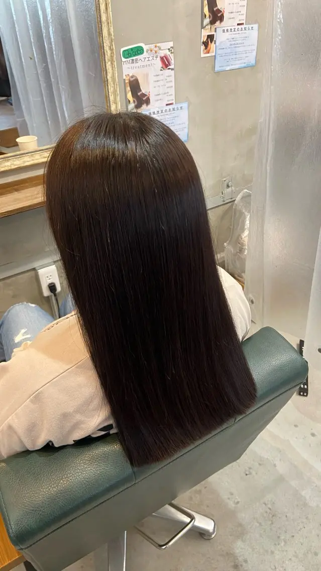 カラー ⭐️プルエクステ/ カットモデルKAHOのヘアスタイル
