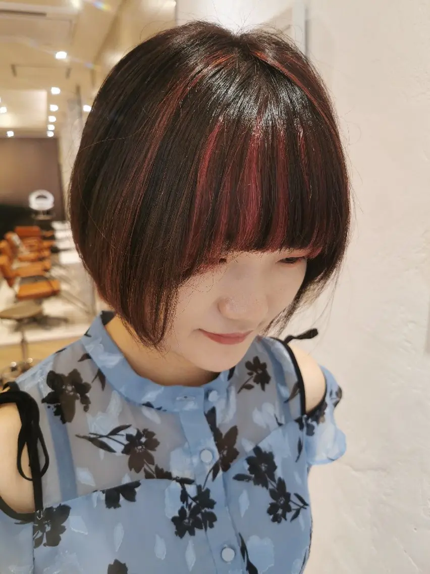 ショート 3Dハイライト ハイライト ★YUKI ★のヘアスタイル