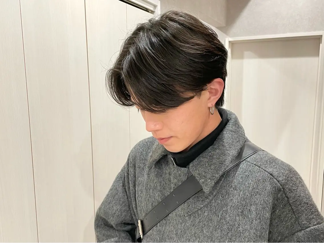 【毛先もケアしたいMEN'Sに◎】men'sカット+2STEPトリートメント ¥7500の写真