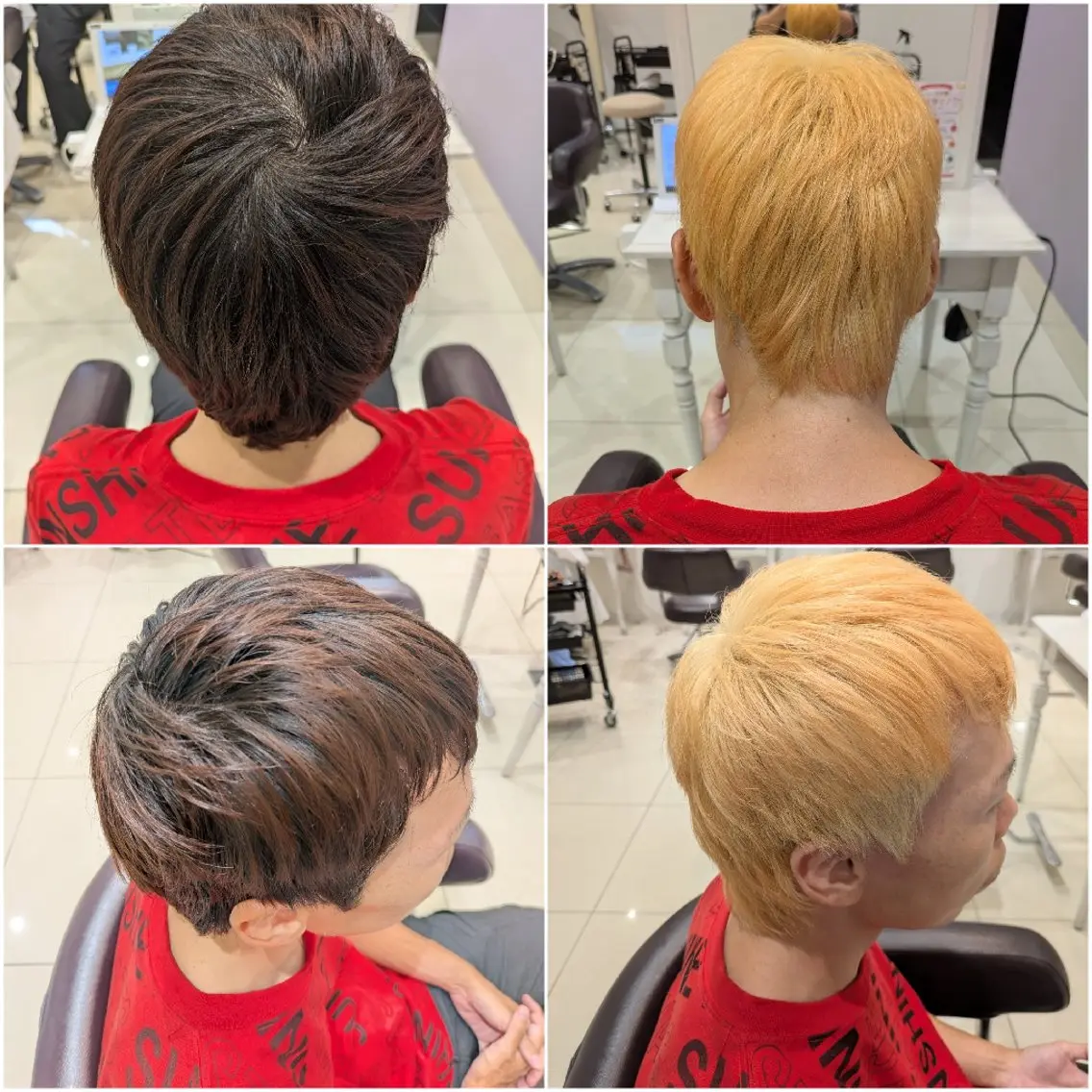 カラー aoi sのヘアスタイル