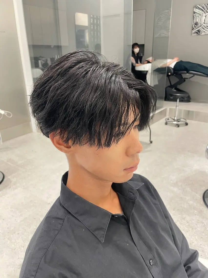 メンズ 無料ショートモデル 募集中❗️秋山ひらいのヘアスタイル