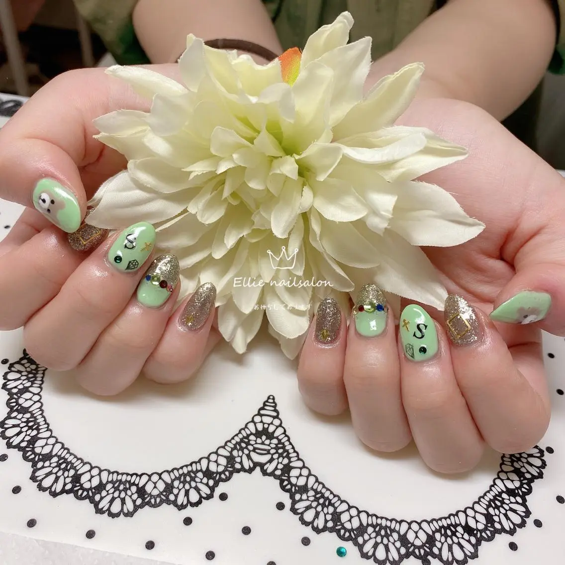 ネイル 持ち込み 閨匠ビューティサロン 新橋店♡Ellieのネイルデザイン