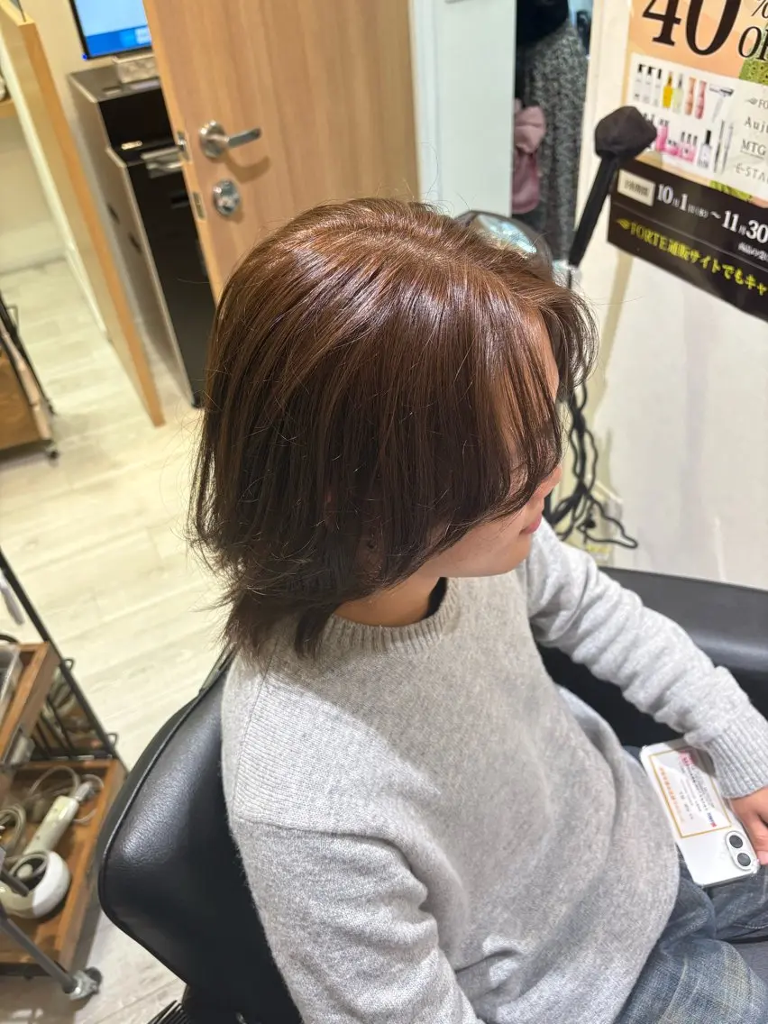 メンズ ヘアセット 井上 慈温のヘアスタイル