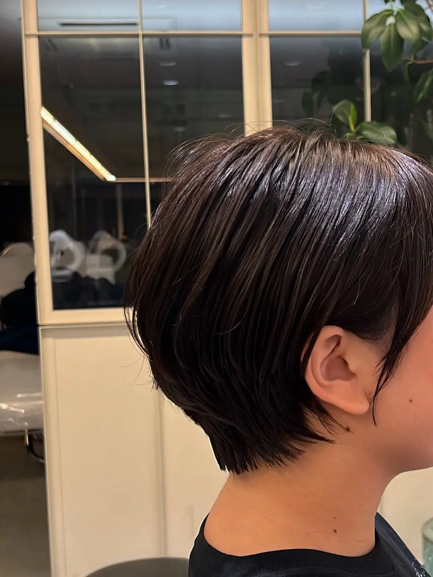ショート くびれヘア 似合わせカット /宮本セナのヘアスタイル