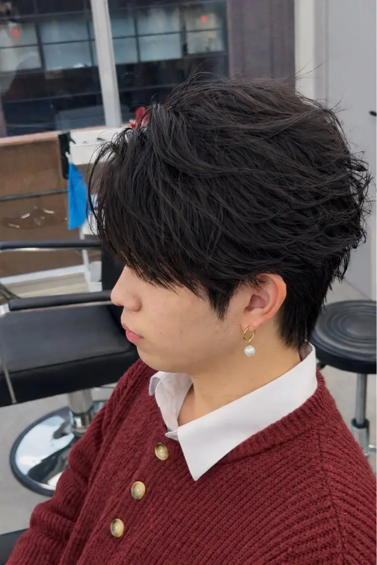 ショート メンズ ショートヘア カット トリートメント ヘアセット 【横浜メンズ特化】 💥りょうま💥のヘアスタイル