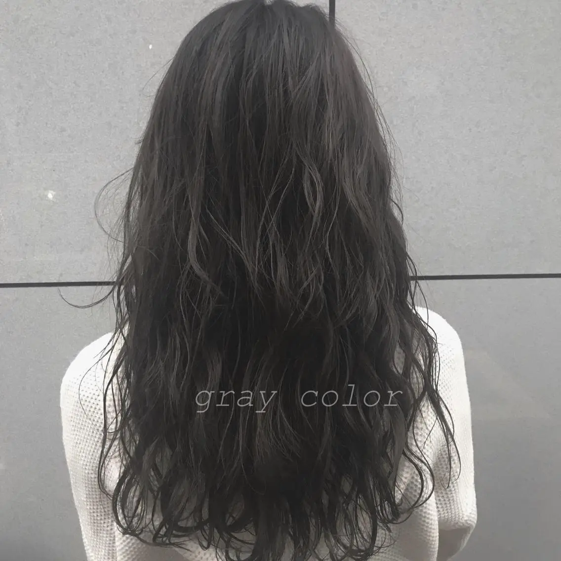 ロング カラー 透明感カラー 渋谷ブリーチカラー 韓国ヘアyuikoのヘアスタイル