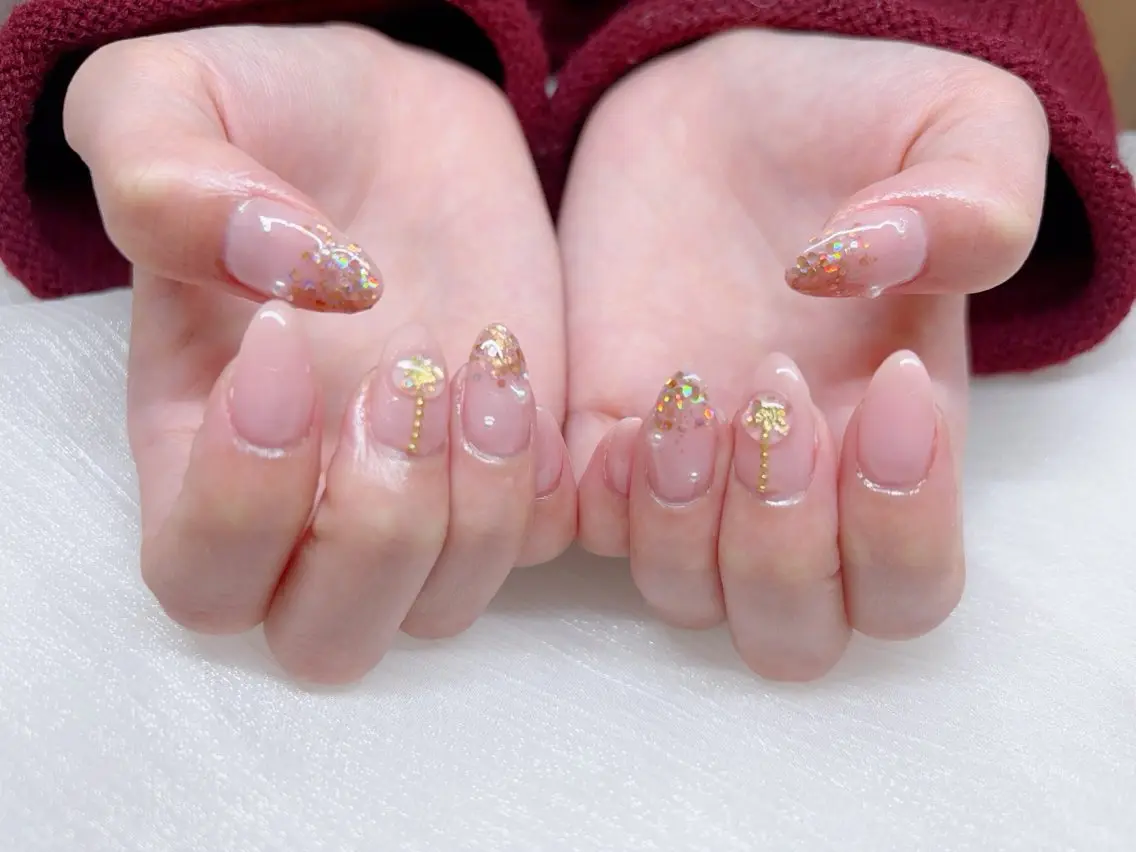 ネイル 冬ネイル クリスマス ハンドネイル ♡CELEBRAIL YUKI♡のネイルデザイン