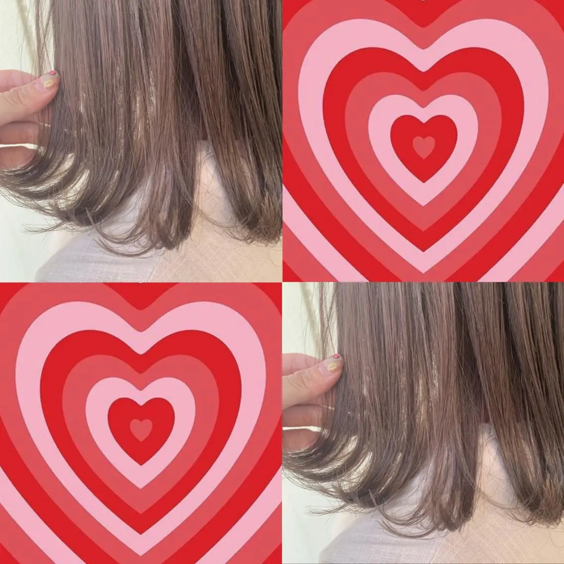 ミディアム カラー 暖色/ブリーチカラー 🎀 M i k uのヘアスタイル