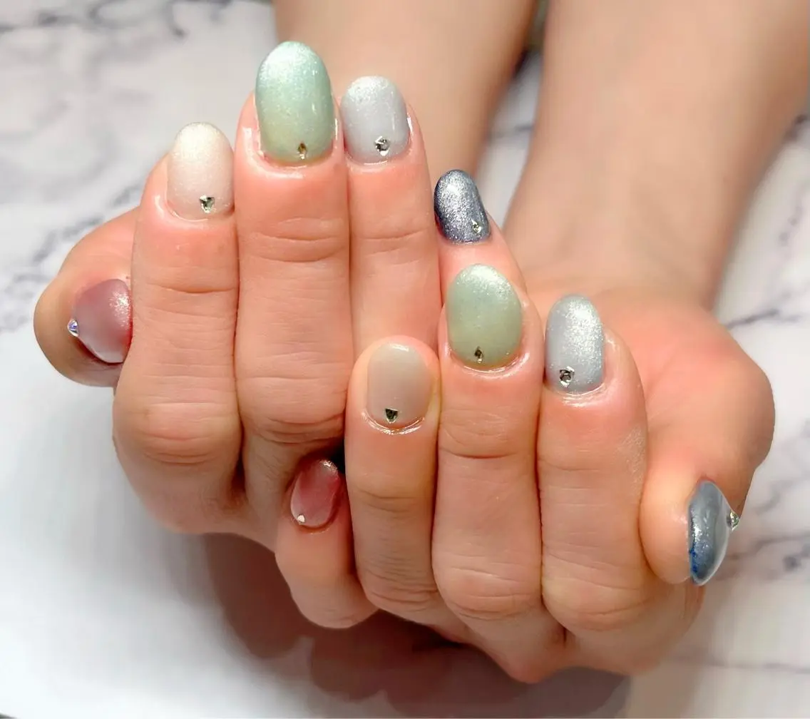 ネイル UVネイル ハンドネイル shonan_ kairiのネイルデザイン