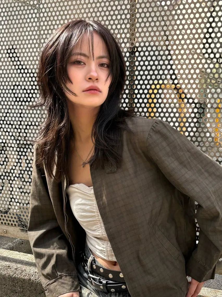 🌟デザインカラー 久保悠那のヘアスタイル