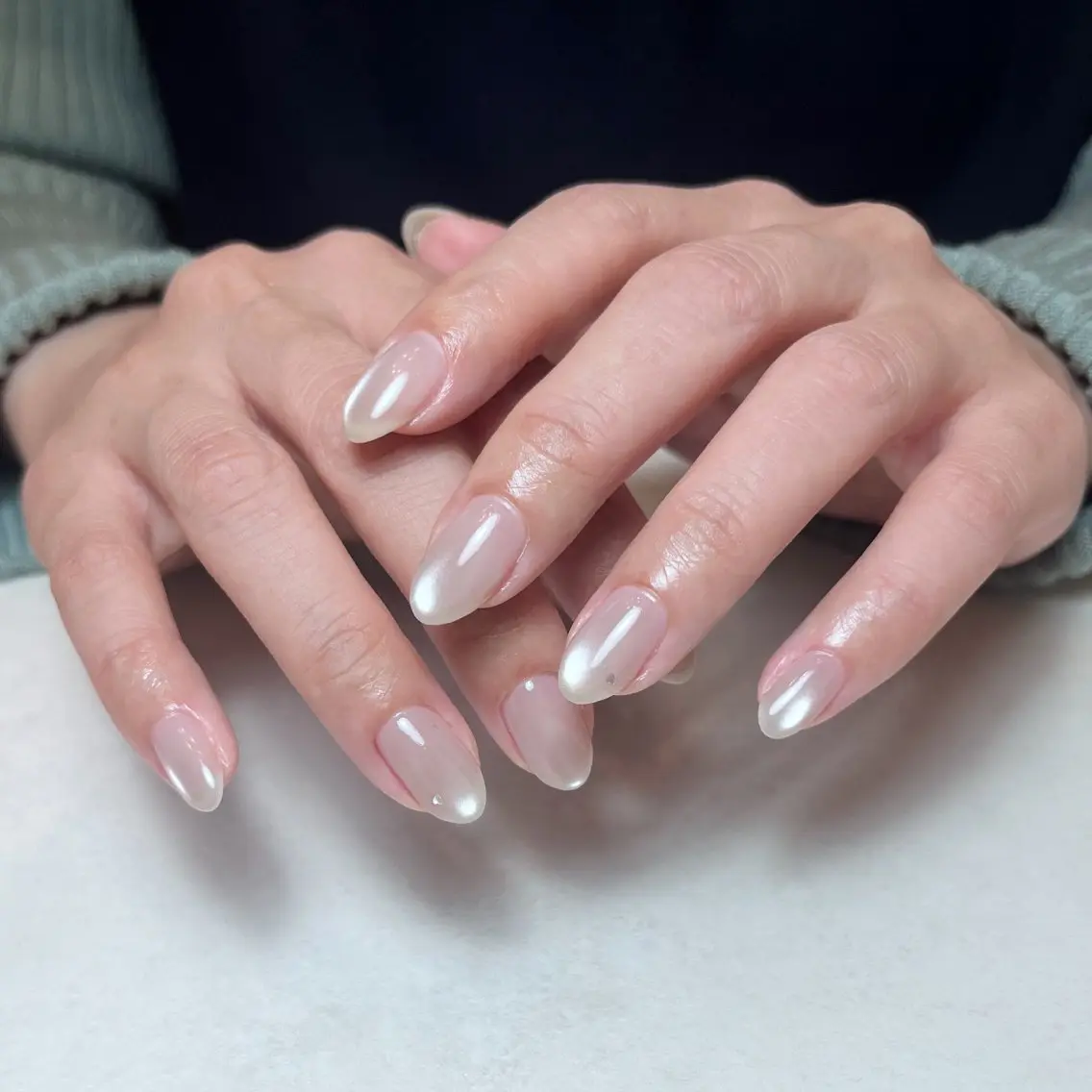ネイル ハート マグネットネイル ハンドネイル Nail Salon BELMUEのネイルデザイン